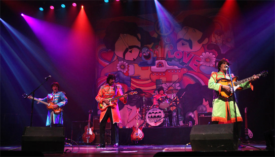 Yesterday - The Beatles Tribute Show performs in Las Vegas