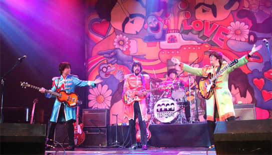 Yesterday - The Beatles Tribute Show performing in Las Vegas